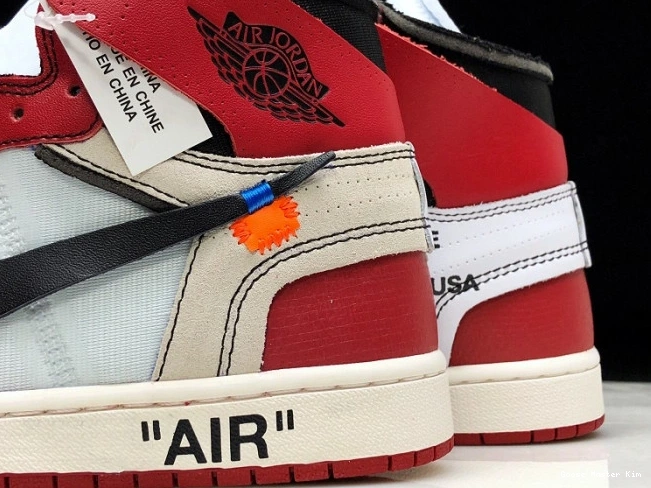The 1 Jordan Chicago Ten AA3834-101 Retro Air Off-White 0708